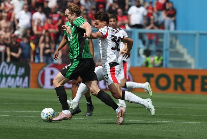 Football. Serie A. Sassuolo - AC Milan. 03.05.2026