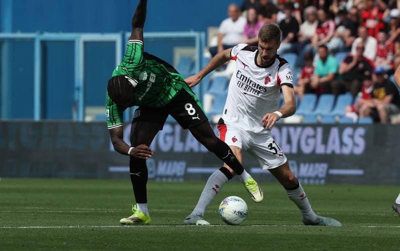 Football. Serie A. Sassuolo - AC Milan. 03.05.2026