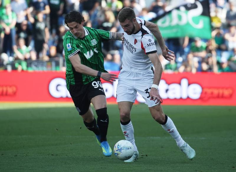 Football. Serie A. Sassuolo - AC Milan. 03.05.2026