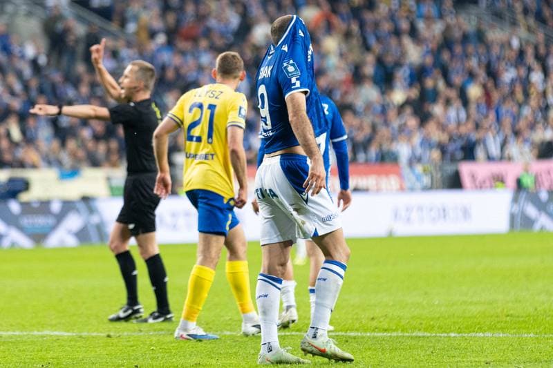 Football. PKO BP Ekstraklasa. Lech Poznan - Arka Gdynia. 08.05.2026