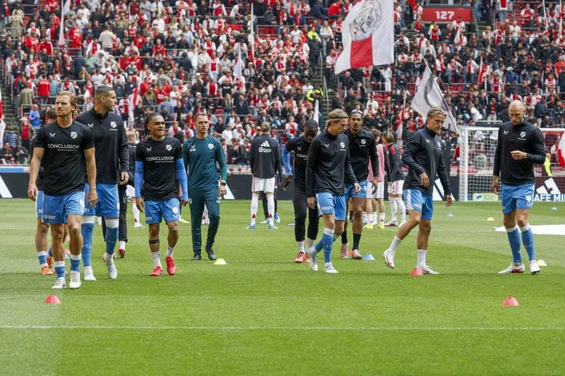 Football. Eredivisie. Ajax - FC Utrecht. 10.05.2025