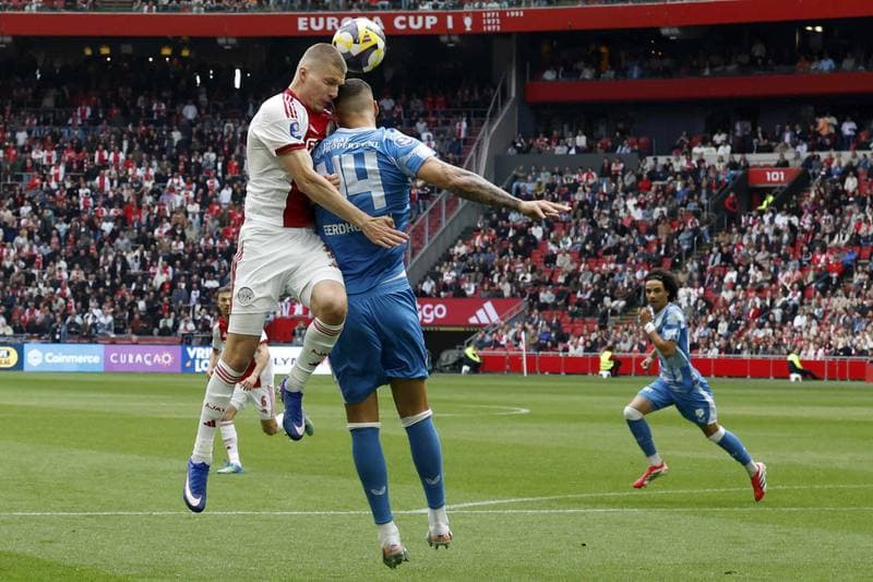 Football. Eredivisie. Ajax - FC Utrecht. 10.05.2025