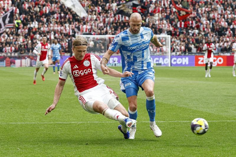 Football. Eredivisie. Ajax - FC Utrecht. 10.05.2025