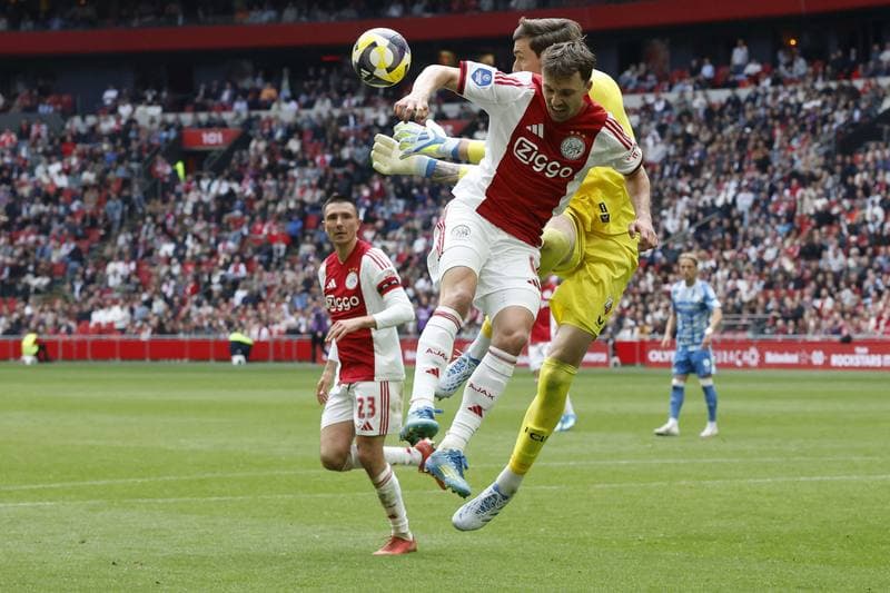 Football. Eredivisie. Ajax - FC Utrecht. 10.05.2025