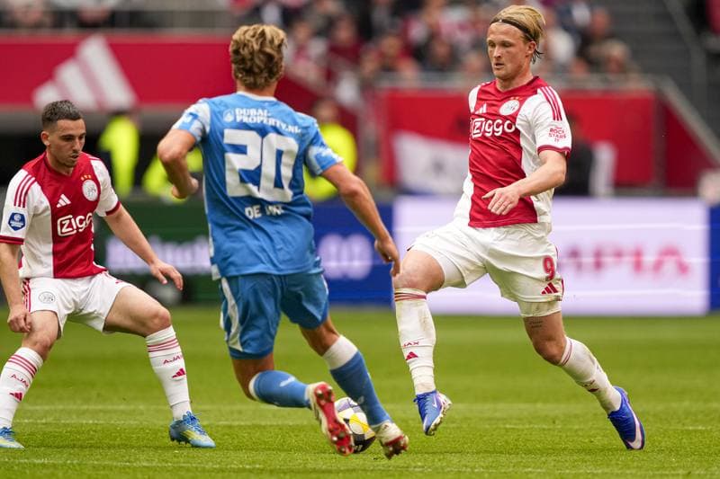Football. Eredivisie. Ajax - FC Utrecht. 10.05.2025