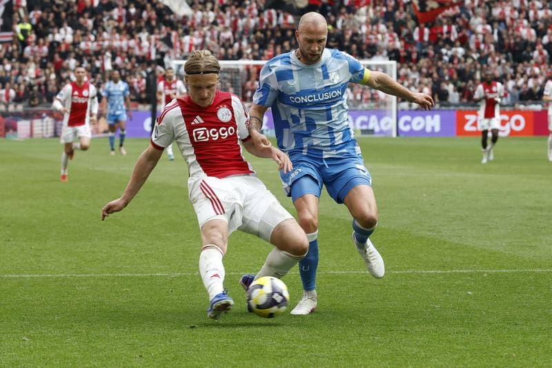 Football. Eredivisie. Ajax - FC Utrecht. 10.05.2025