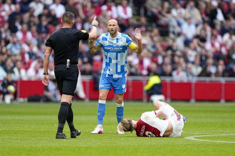 Football. Eredivisie. Ajax - FC Utrecht. 10.05.2025