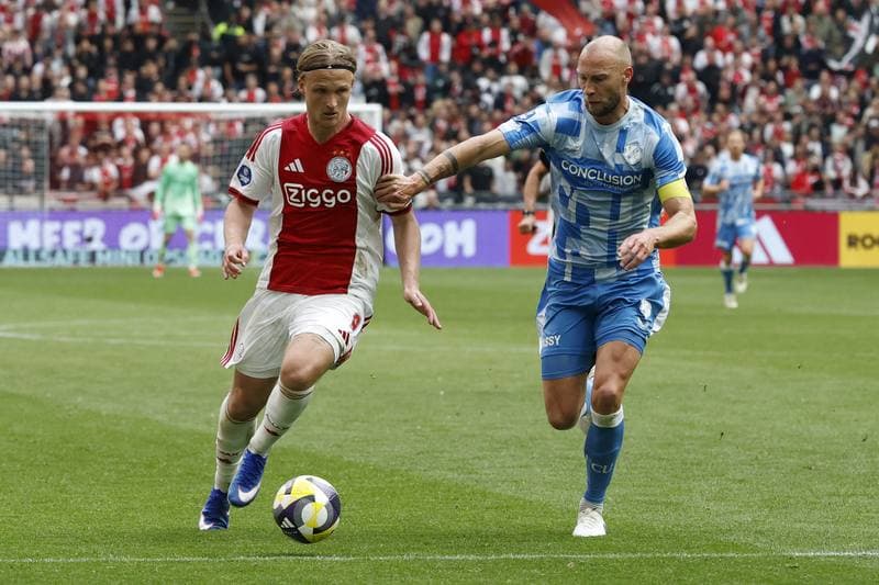 Football. Eredivisie. Ajax - FC Utrecht. 10.05.2025