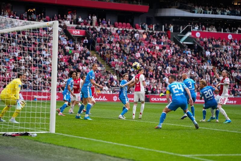 Football. Eredivisie. Ajax - FC Utrecht. 10.05.2025