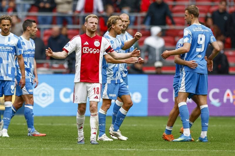 Football. Eredivisie. Ajax - FC Utrecht. 10.05.2025
