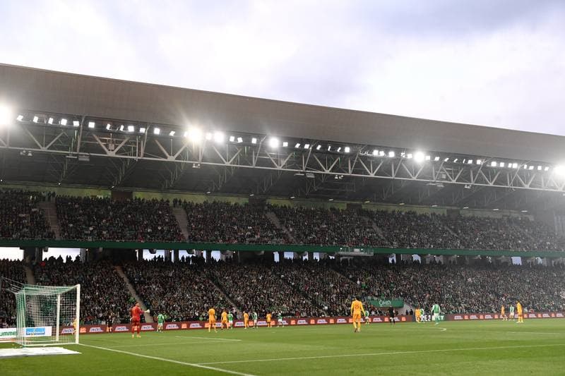 Football. Ligue 2 Play-offs. AS Saint-Etienne - Rodez Aveyron Football. 15.05.2026