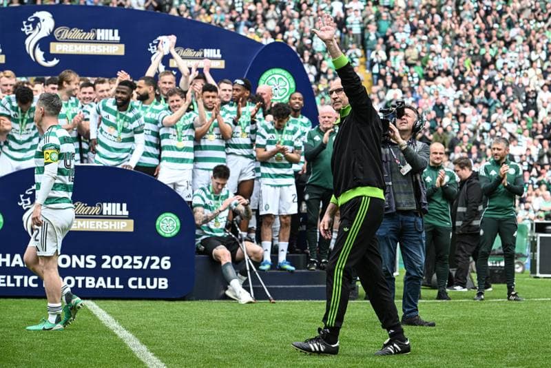 Football. William Hill Premiership. Celtic - Heart of Midlothian. 16.05.2026
