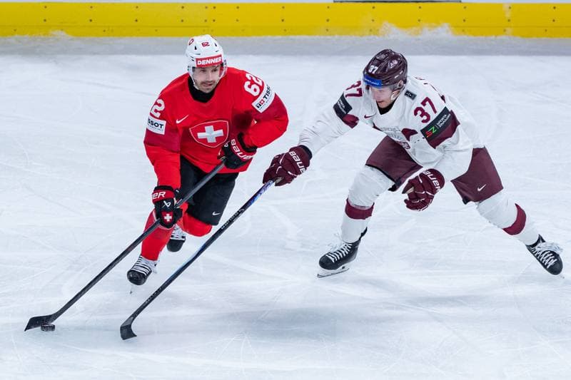 Ice Hockey. IIHF Ice Hockey World Championship. Switzerland - Latvia. 16.05.2026