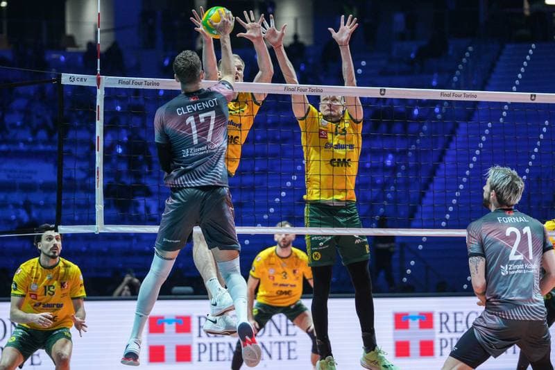 Volleyball. CEV Champions League. Aluron CMC Warta Zawiercie - Ziraat Bankkart Ankara. 16.05.2026