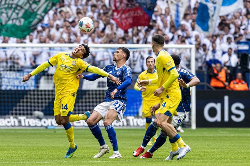 Football. 2. Bundesliga. Schalke 04 - Eintracht Braunschweig. 17.05.2026