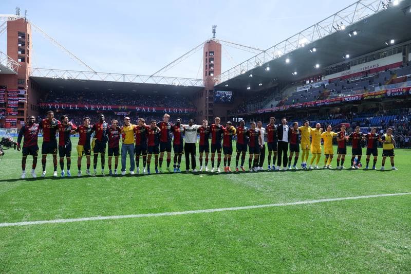 Football. Serie A. Genoa CFC - AC Milan. 14.05.2026