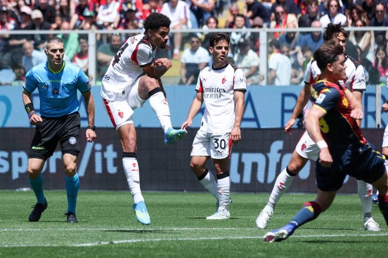Football. Serie A. Genoa CFC - AC Milan. 14.05.2026
