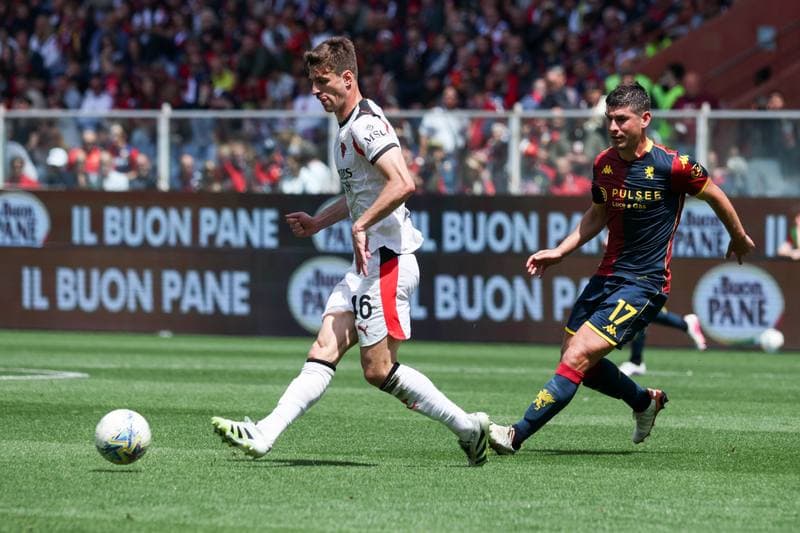 Football. Serie A. Genoa CFC - AC Milan. 14.05.2026