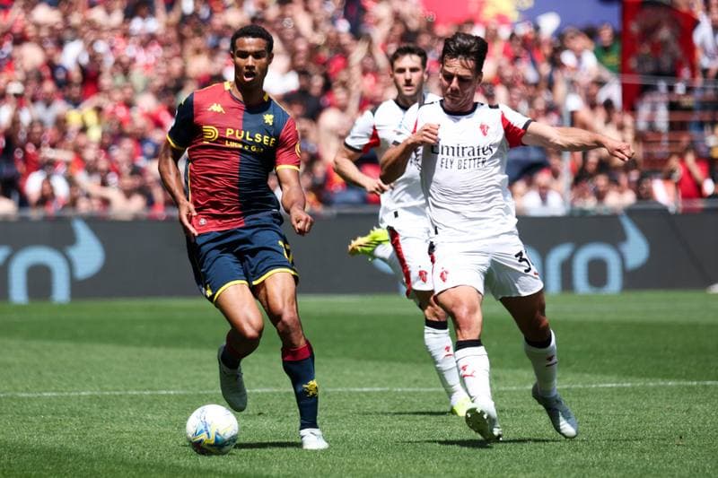 Football. Serie A. Genoa CFC - AC Milan. 14.05.2026
