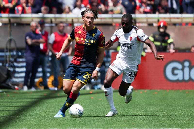 Football. Serie A. Genoa CFC - AC Milan. 14.05.2026