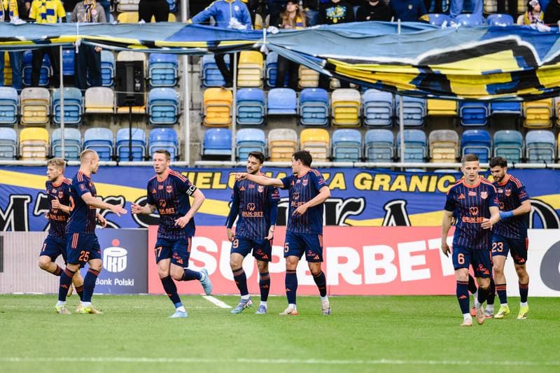 Football. PKO BP Ekstraklasa. Arka Gdynia - Bruk-Bet Termalica Nieciecza. 18.05.2026