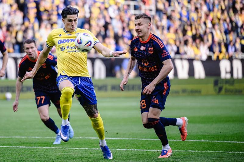 Football. PKO BP Ekstraklasa. Arka Gdynia - Bruk-Bet Termalica Nieciecza. 18.05.2026
