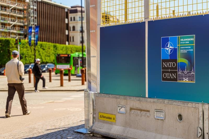 Politics. NATO Foreign Ministers. Meeting
