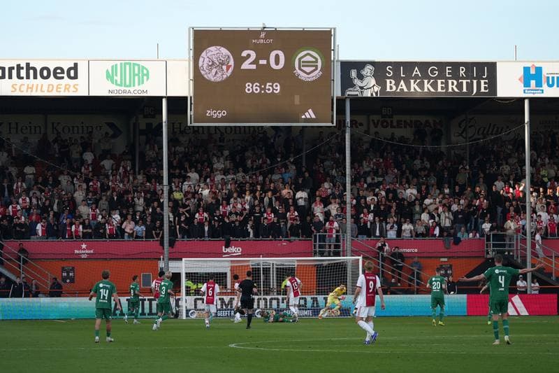 Football. Eredivisie. Ajax - FC Groningen. 21.05.2026