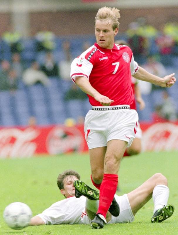 Football. UEFA EURO 1996. Turkey - Denmark. 19.06.1996