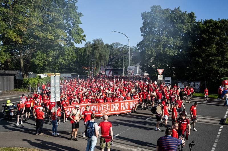 Football. 2.Bundesliga. Rot-Weiss Essen - SpVgg Greuther Furth. 22.05.2026