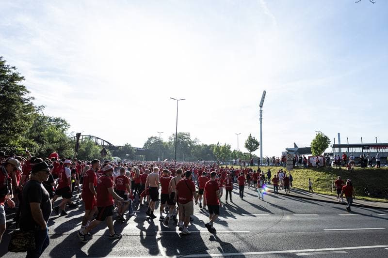 Football. 2.Bundesliga. Rot-Weiss Essen - SpVgg Greuther Furth. 22.05.2026