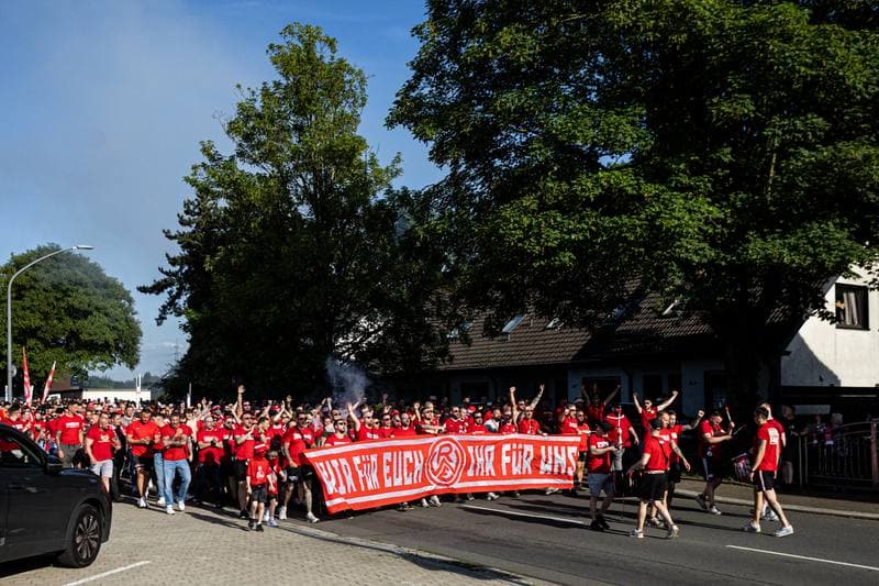Football. 2.Bundesliga. Rot-Weiss Essen - SpVgg Greuther Furth. 22.05.2026