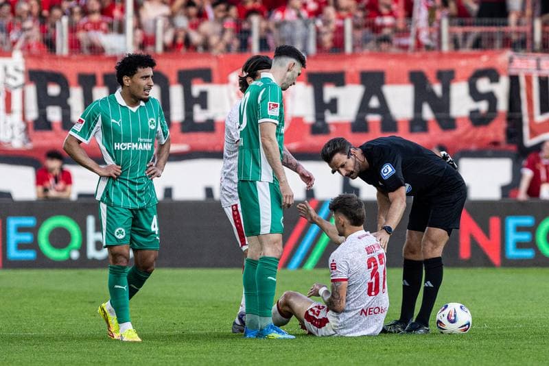 Football. 2.Bundesliga. Rot-Weiss Essen - SpVgg Greuther Furth. 22.05.2026