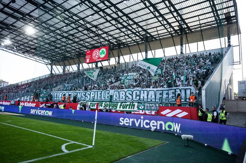 Football. 2.Bundesliga. Rot-Weiss Essen - SpVgg Greuther Furth. 22.05.2026