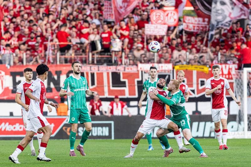 Football. 2.Bundesliga. Rot-Weiss Essen - SpVgg Greuther Furth. 22.05.2026