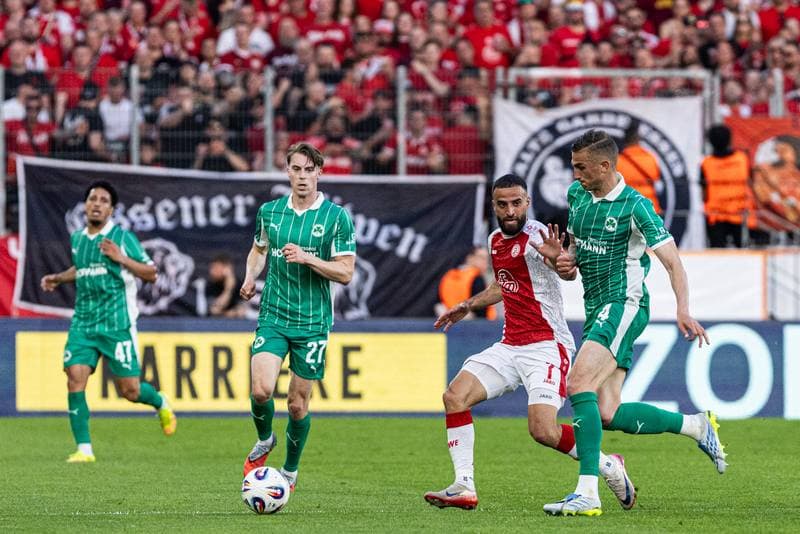Football. 2.Bundesliga. Rot-Weiss Essen - SpVgg Greuther Furth. 22.05.2026