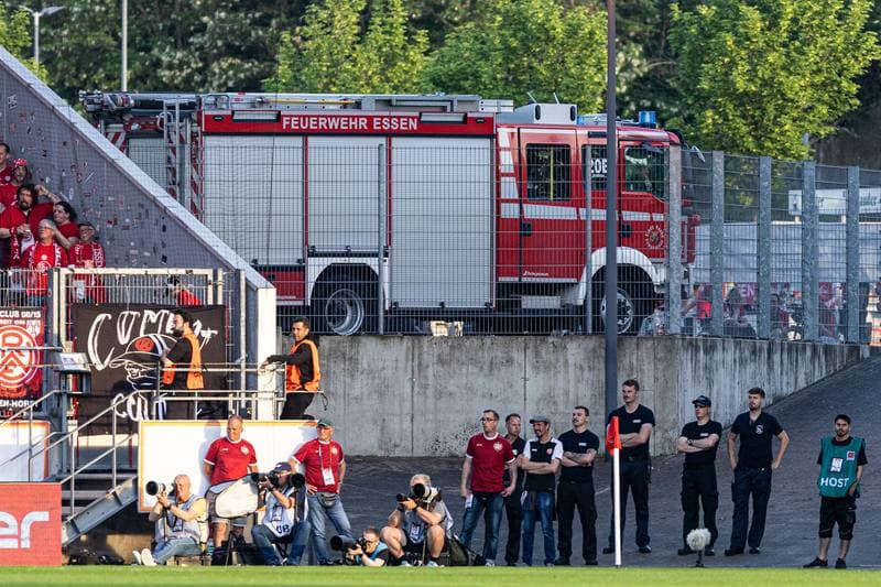 Football. 2.Bundesliga. Rot-Weiss Essen - SpVgg Greuther Furth. 22.05.2026