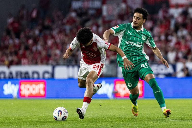 Football. 2.Bundesliga. Rot-Weiss Essen - SpVgg Greuther Furth. 22.05.2026