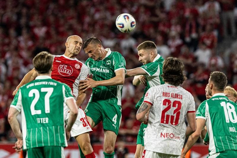 Football. 2.Bundesliga. Rot-Weiss Essen - SpVgg Greuther Furth. 22.05.2026