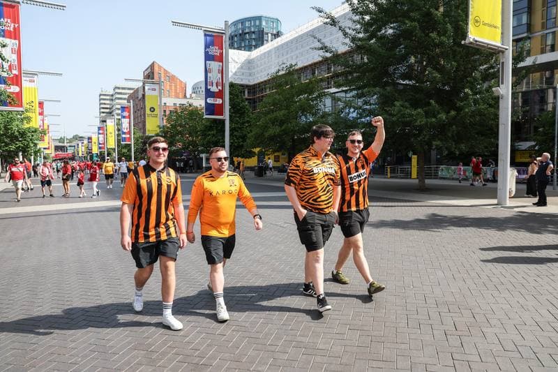 Football. Sky Bet Championship. Hull City - Middlesbrough. 23.05.2026