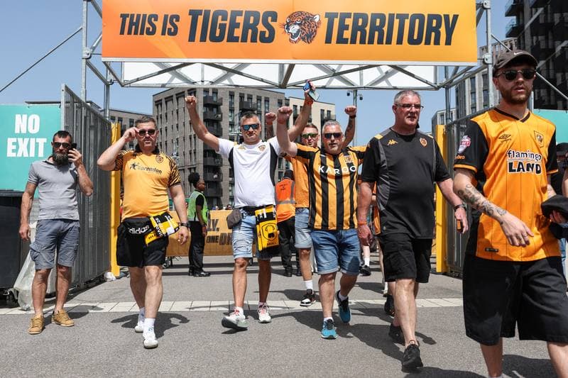 Football. Sky Bet Championship. Hull City - Middlesbrough. 23.05.2026