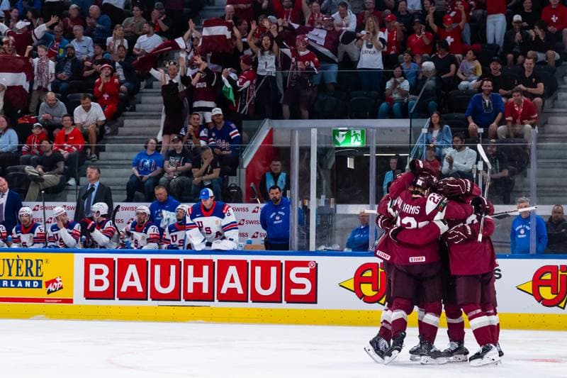 Ice Hockey. IIHF Ice Hockey World Championship. Latvia - United States. 23.05.2026