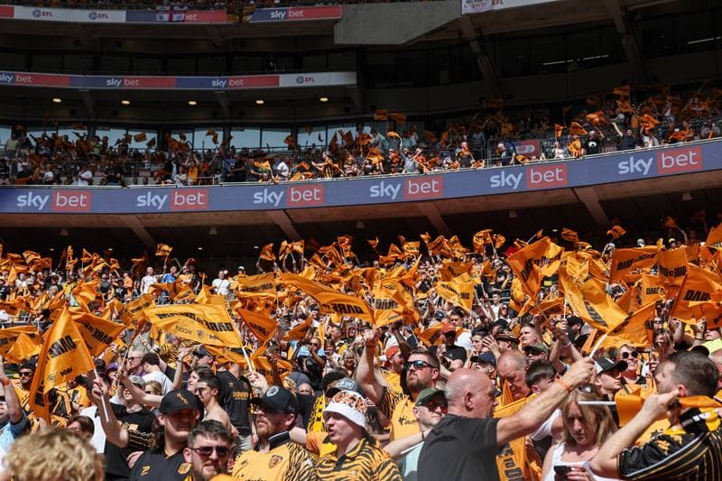 Football. Sky Bet Championship. Hull City - Middlesbrough. 23.05.2026