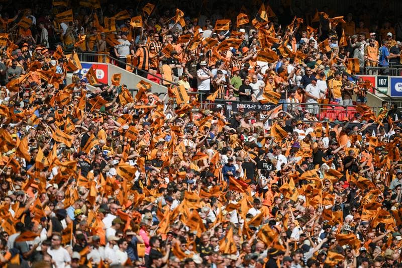 Football. Sky Bet Championship. Hull City - Middlesbrough. 23.05.2026