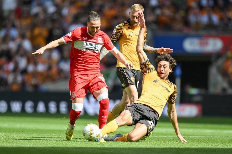 Football. Sky Bet Championship. Hull City - Middlesbrough. 23.05.2026