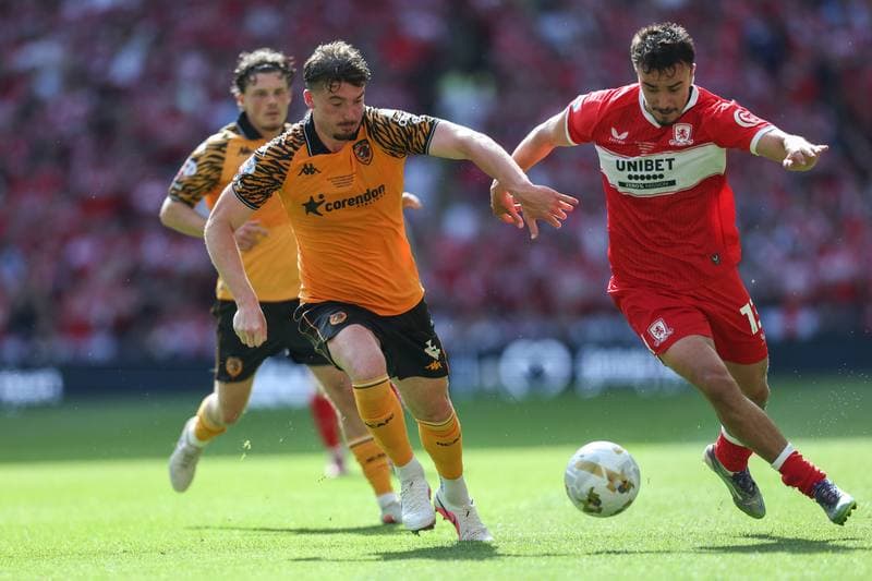 Football. Sky Bet Championship. Hull City - Middlesbrough. 23.05.2026