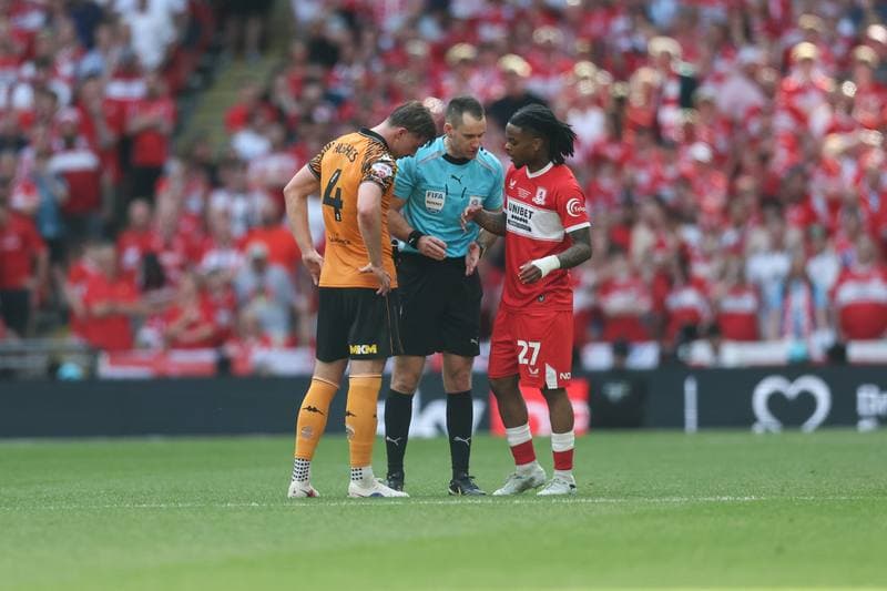 Football. Sky Bet Championship. Hull City - Middlesbrough. 23.05.2026