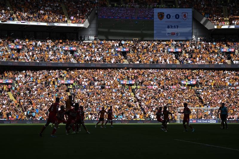 Football. Sky Bet Championship. Hull City - Middlesbrough. 23.05.2026