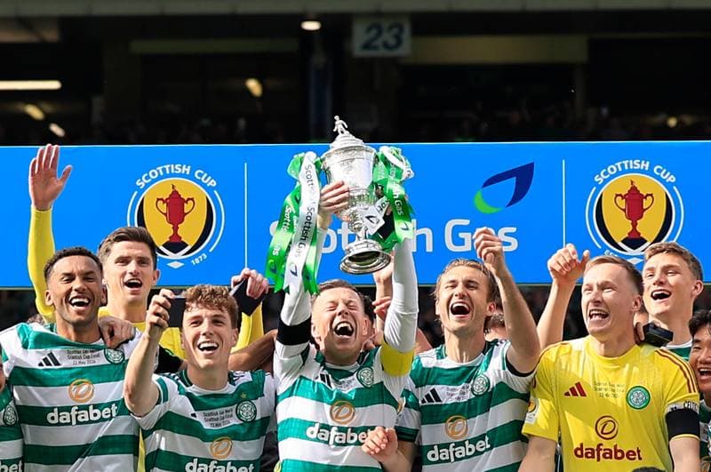 Football. Scottish Cup Final. Celtic - Dunfermline Athletic. 23.05.2026