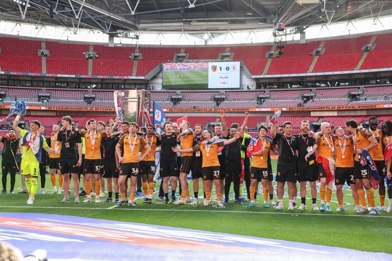 Football. Sky Bet Championship. Hull City - Middlesbrough. 23.05.2026